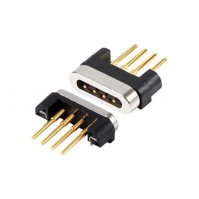 4 Pin Gold Plated Pogo Pin Connector