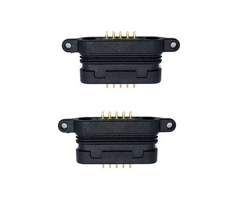 Connecteur à broches Pogo du boîtier à ressort