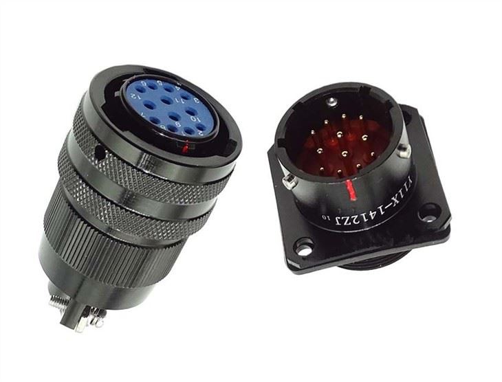 Connecteur à broches Pogo mâle et femelle à courant élevé