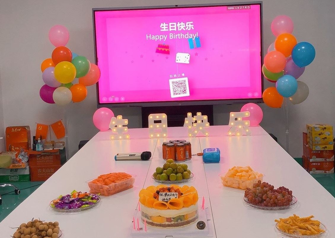 Humanistic Care pour célébrer l'anniversaire des employés de Pogo Pin