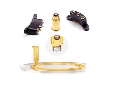 Connecteur à broche Pogo de charge magnétique à 360 °