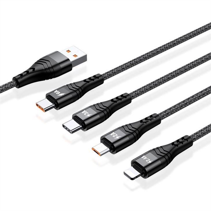 4 in 1 Flash Charging Fast Charge Cable