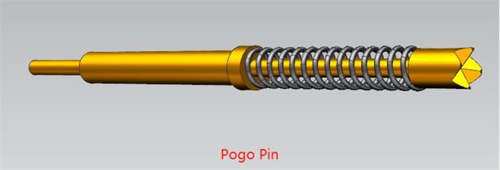 Plated Gold Pogo Pin Probe