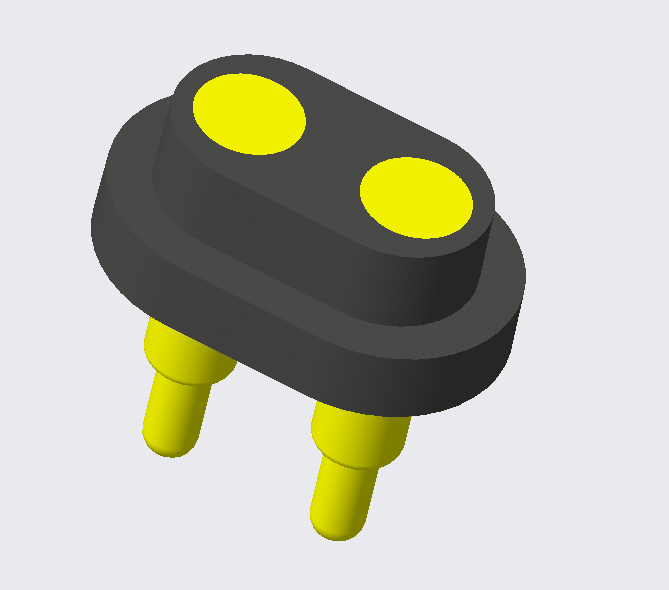 Connecteur PogoPin étanche à 2 broches