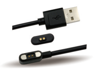 Connecteur à broches Pogo magnétique à 2 broches