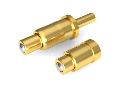 Connecteur à broche Pogo de charge à 360 degrés à bille