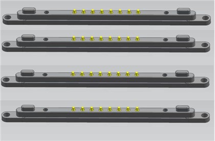 Connecteur de charge magnétique pour tablette de type c