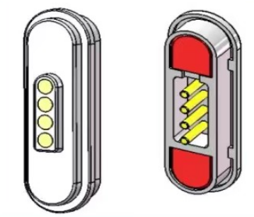 Le connecteur de charge magnétique 4PIN